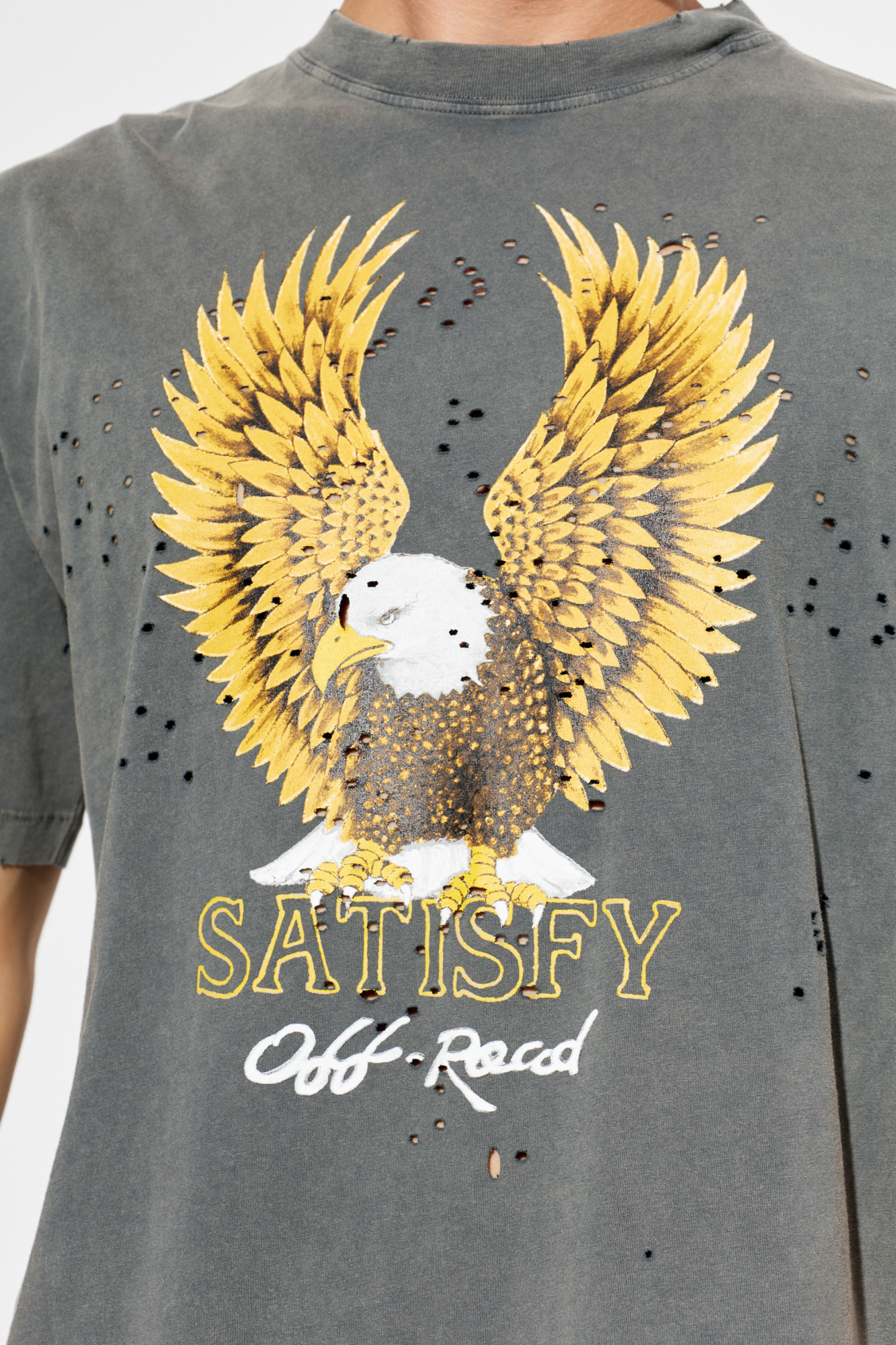 Grey 'MothTech' T-shirt Satisfy - Vitkac Canada